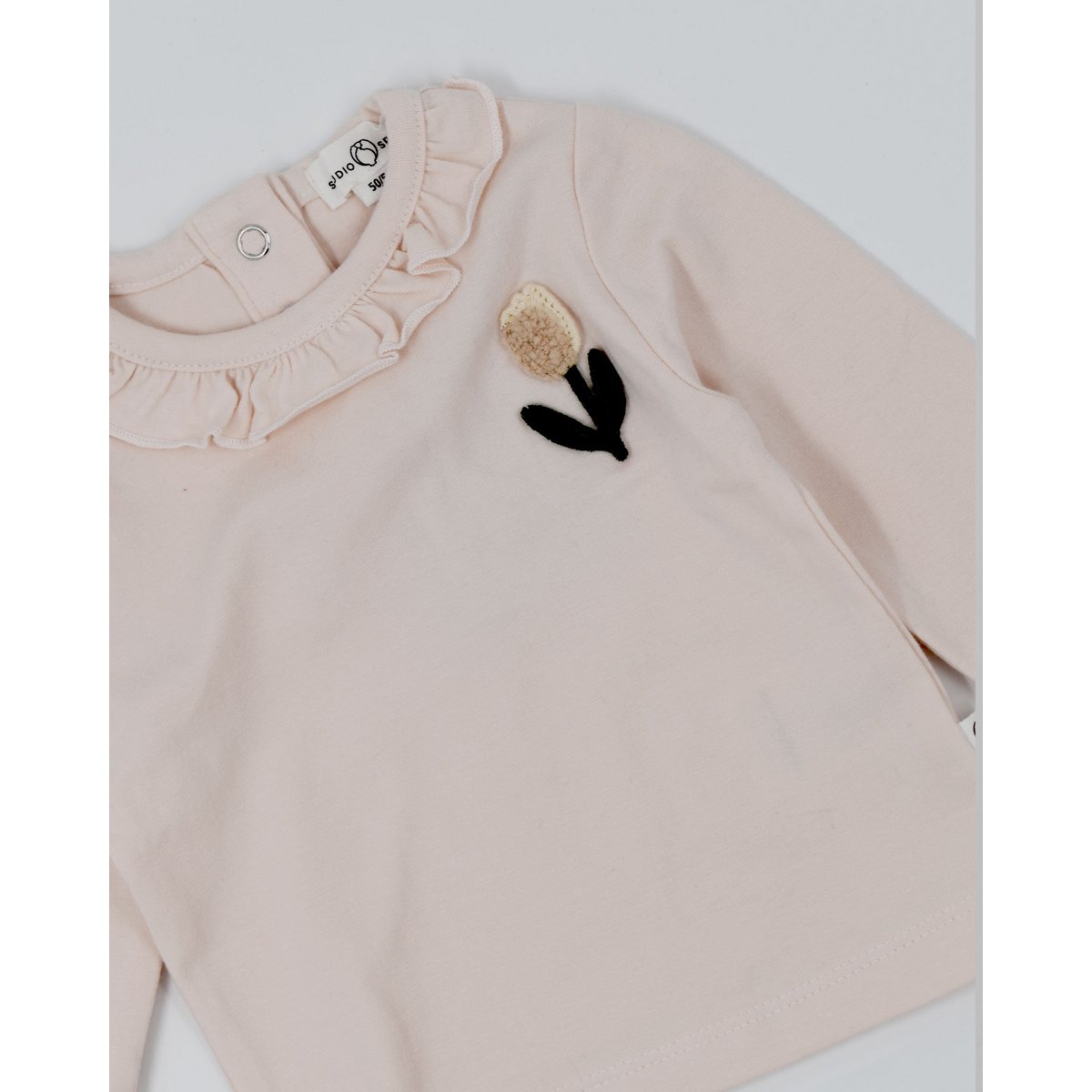 T-shirt jersey ruffle