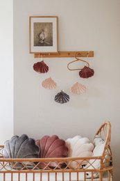 Guirlande Velours « Cosmic Pearl » avec Coquillages