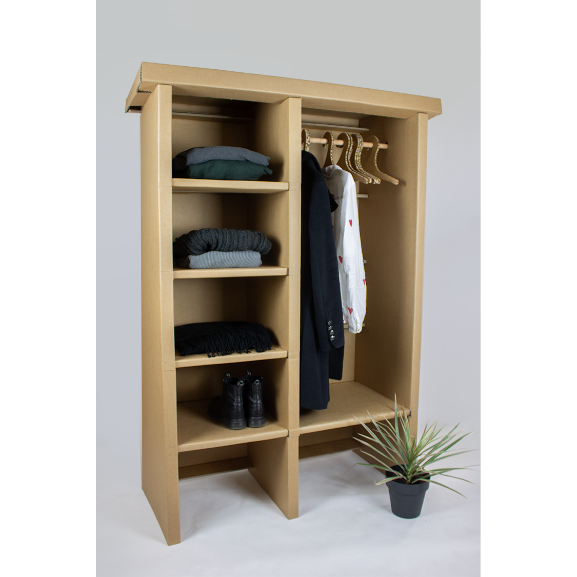 Cardboard Cool Wardrobe Closet