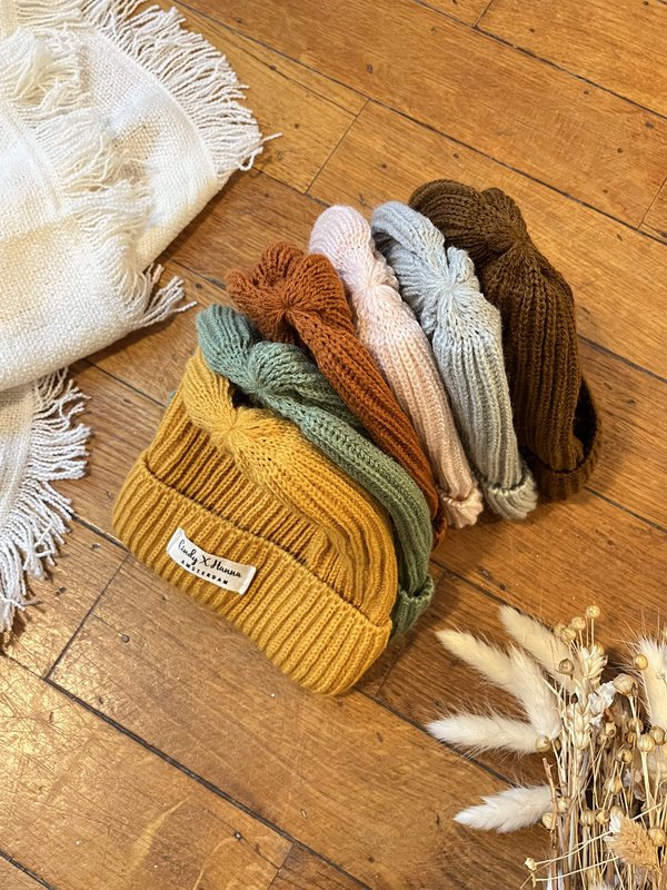 Noelle Knit Baby Beanie