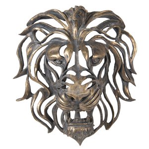 Image Lion 42x23x46 cm Brown Polyresin Home accessories