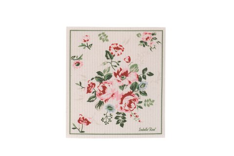 Dish cloth Lisa bouquet 17x20 cm Isabelle Rose