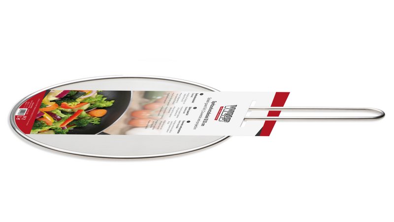 Spatbescherming van roestvrij staal Ø 33 cm