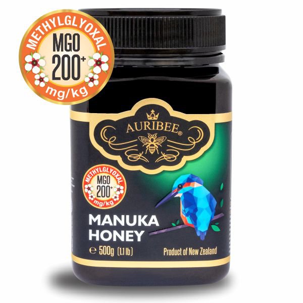 100 % ren, rå Manuka honning MGO 200+ (500 gram)