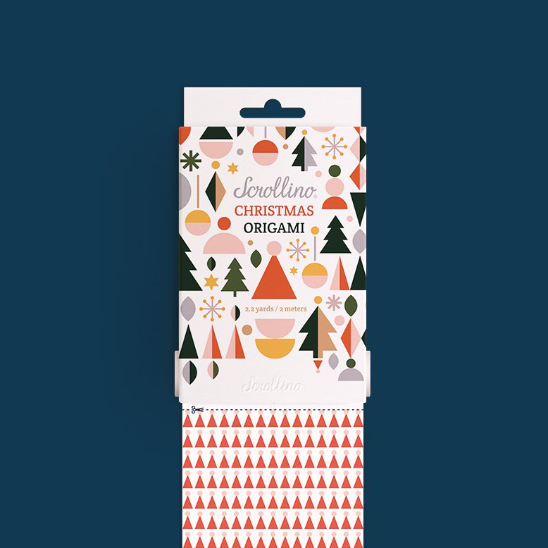 Kerstdecoratie en cadeau - Scrollino Kerstorigami