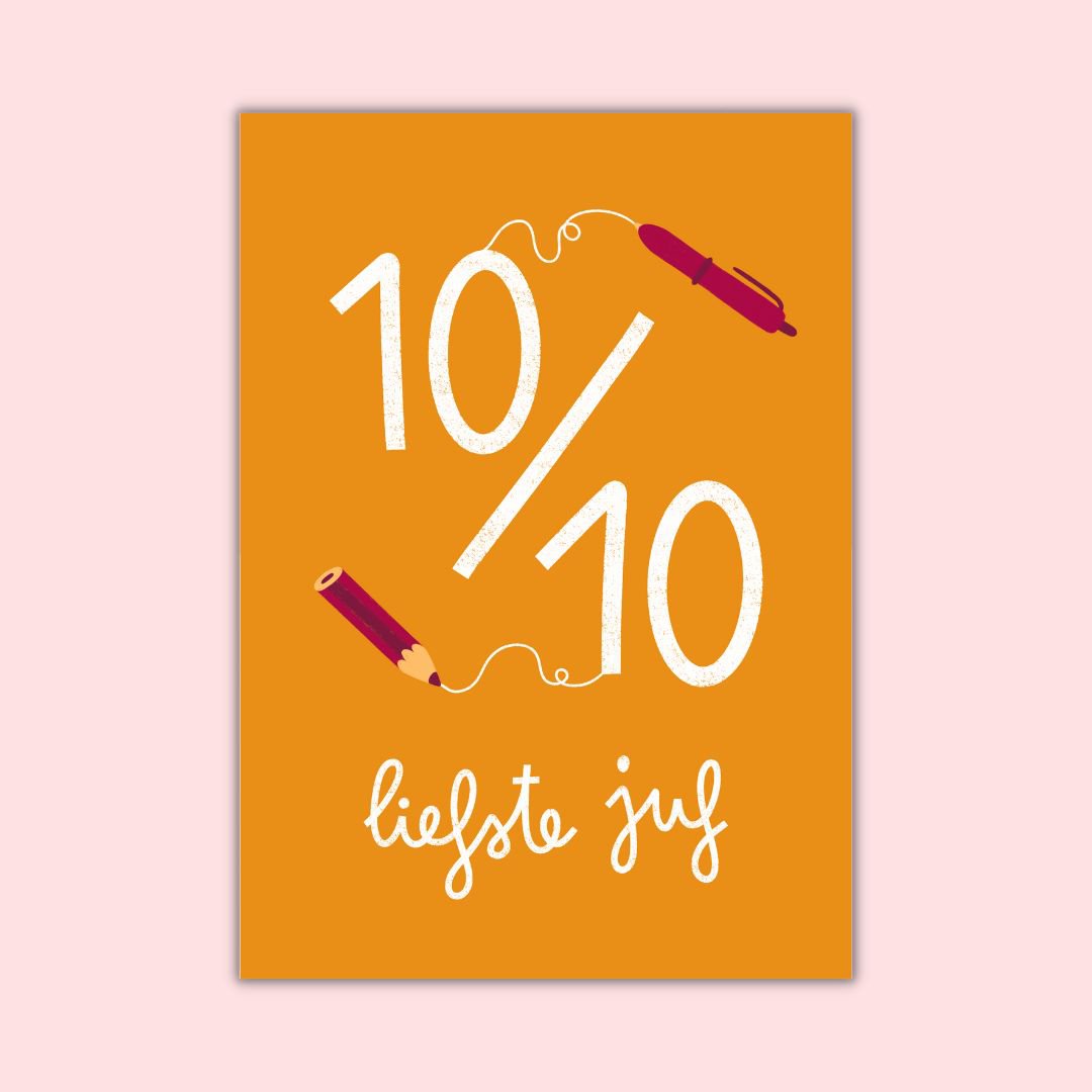 WENSKAART - Liefste juf
