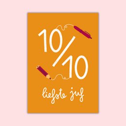WENSKAART - Liefste juf