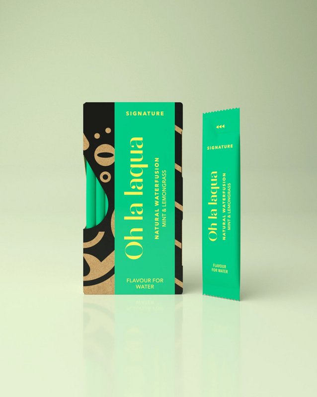 MINT and LEMONGRASS • For flavored water