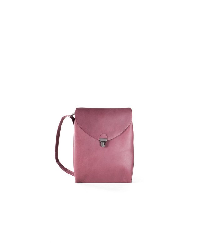 Fold handbag clutch up