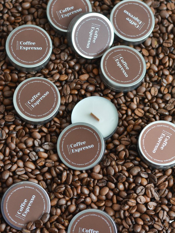 Mini świece zapachowe sojowe, Kawa Espresso