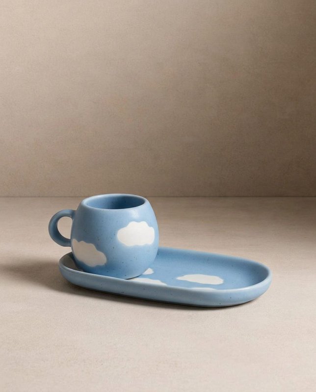 Cloud Espresso Coffee Mug 90ml