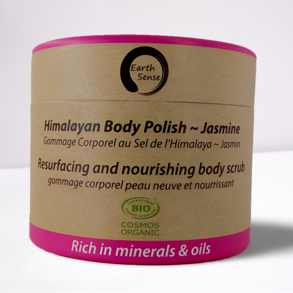 Organiczny Certyfikowany Polski złuszczanie - Jasmine - 200 ml - 100% recyklingowe opakowanie papierowe 1 kawałek
