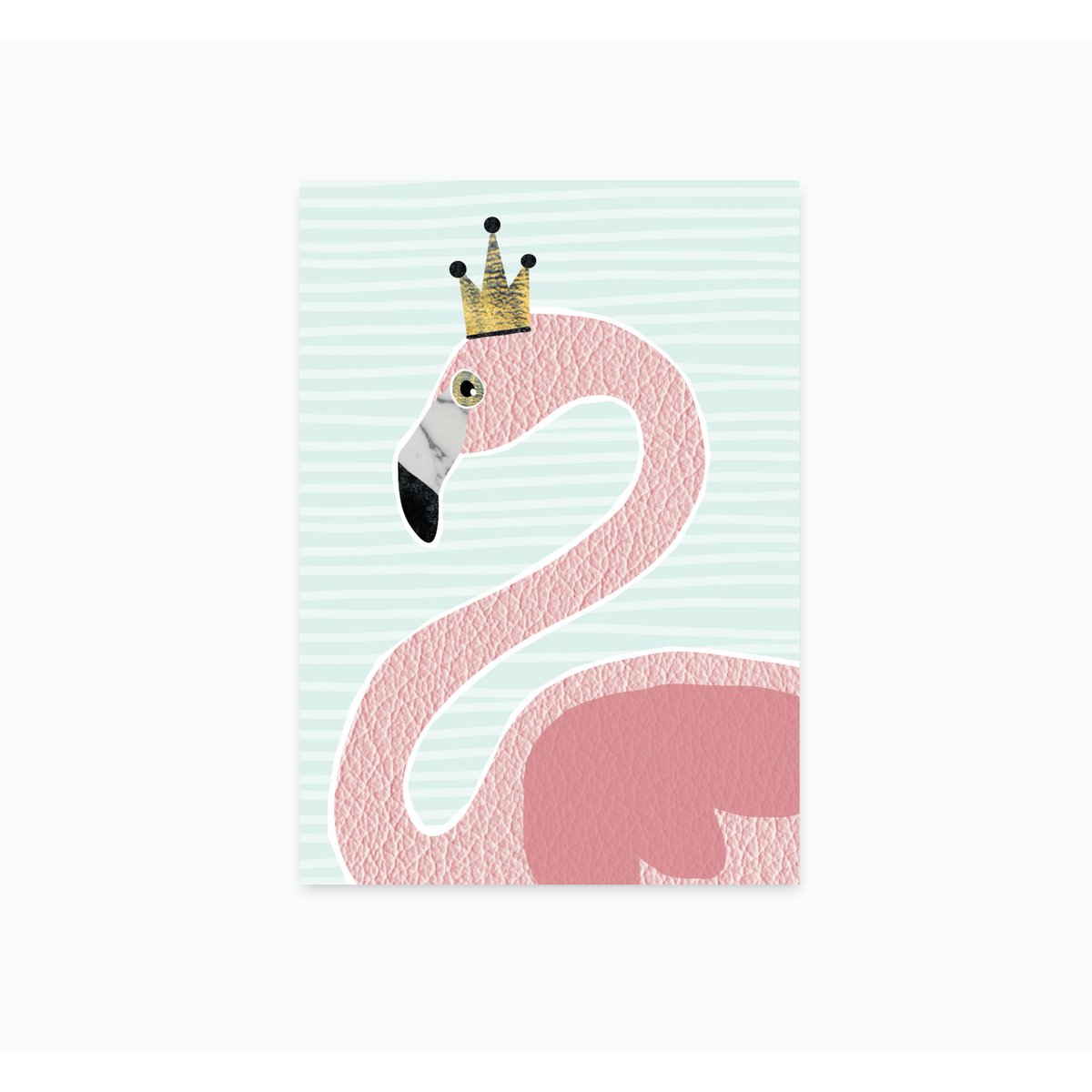 A6 Ansichtkaart || Flamingo