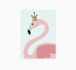 A6 Ansichtkaart || Flamingo