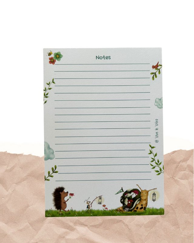 Bloc de notes - Spring au thème A6