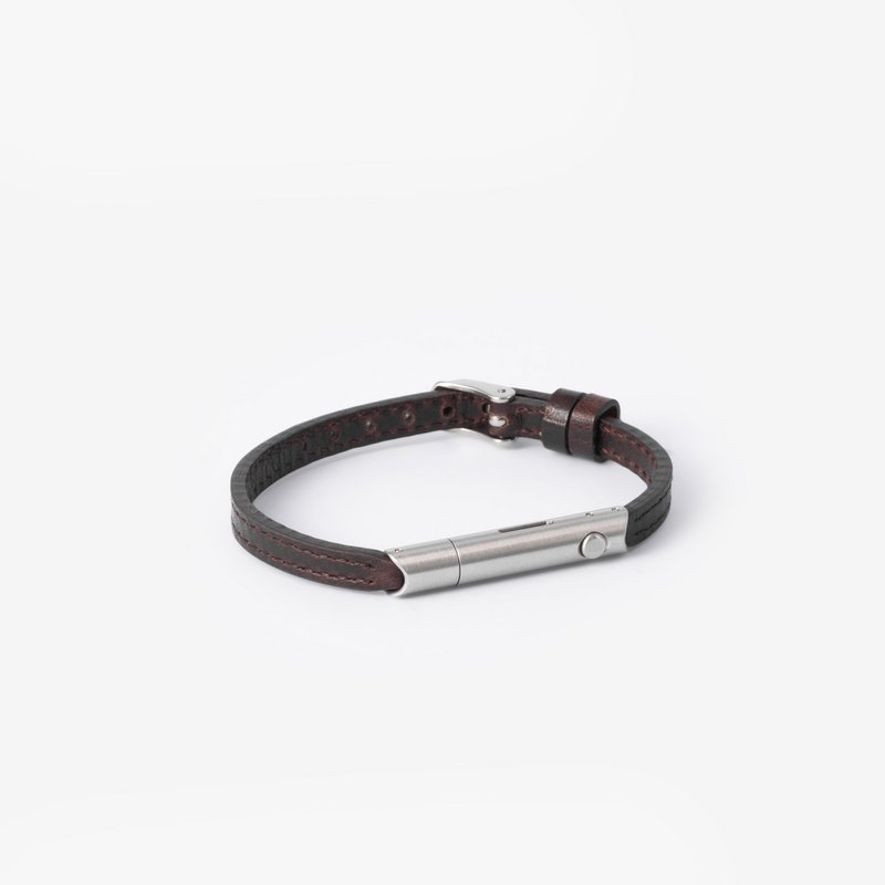 Self-defense Bracelet - Classic - Wood | Silver