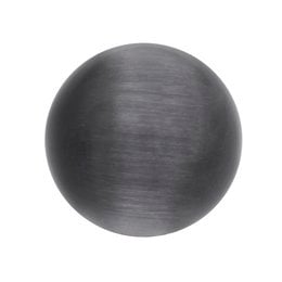 Elegant black pendant with a smooth, matte finish. Crafted from high-quality materials, this pendant adds a touch of sophistication to any outfit.