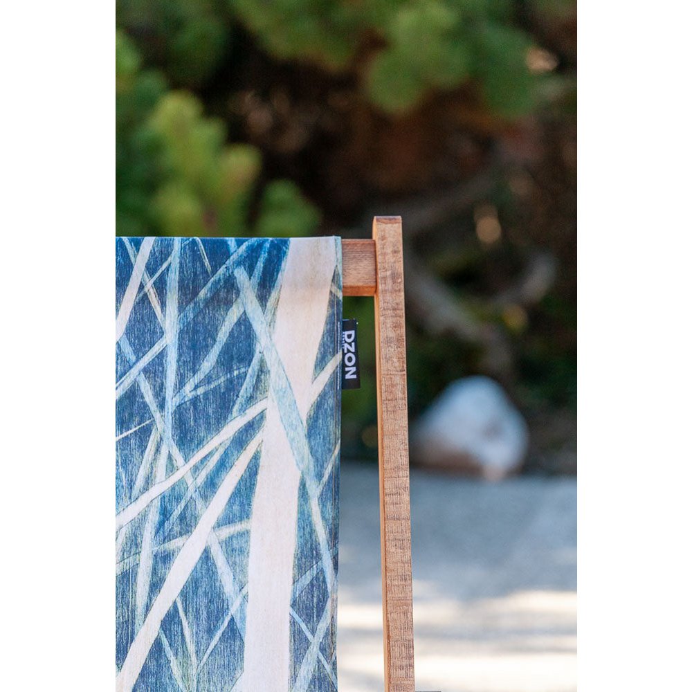 Transat chilienne - bois massif - toile amovible – Design by Gilles Giacomotti