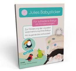 farverige fugle. Klistermærker lavet af acetatsilke af høj kvalitet. Til babyer