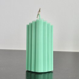 Gekleurde kaars Marghe POP collectie