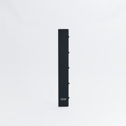 Tavolo espositore a colonna - nero