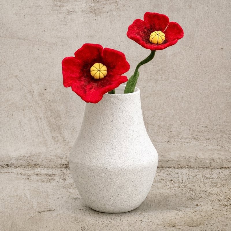 Fiore di papavero rosso