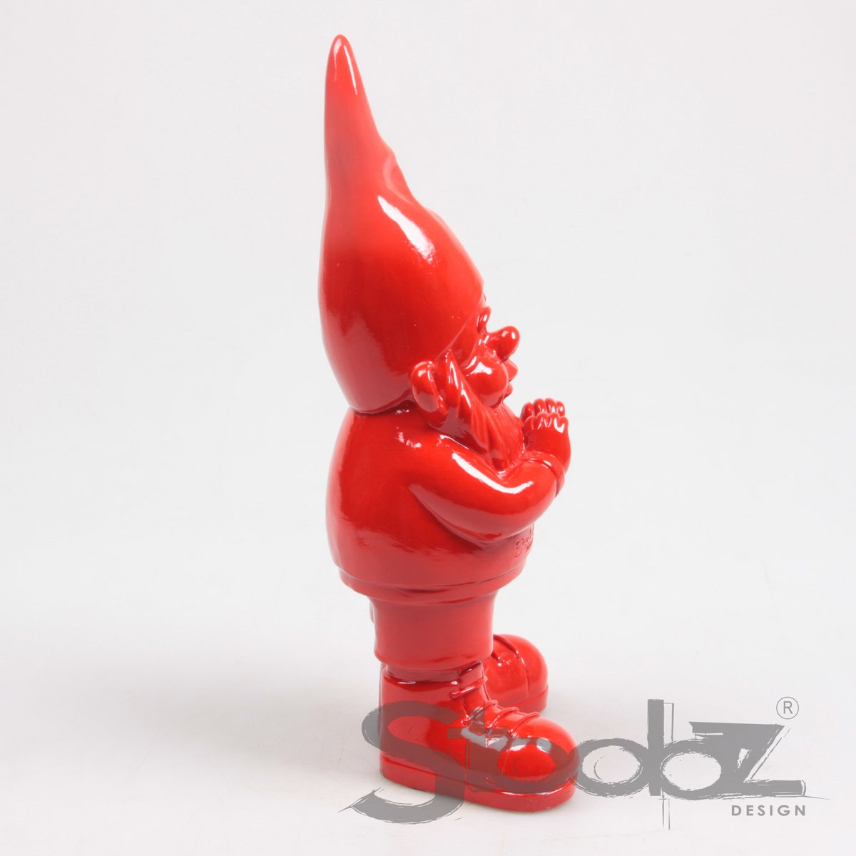 Kabouter Hart Stoobz 10x13x29.5 cm red