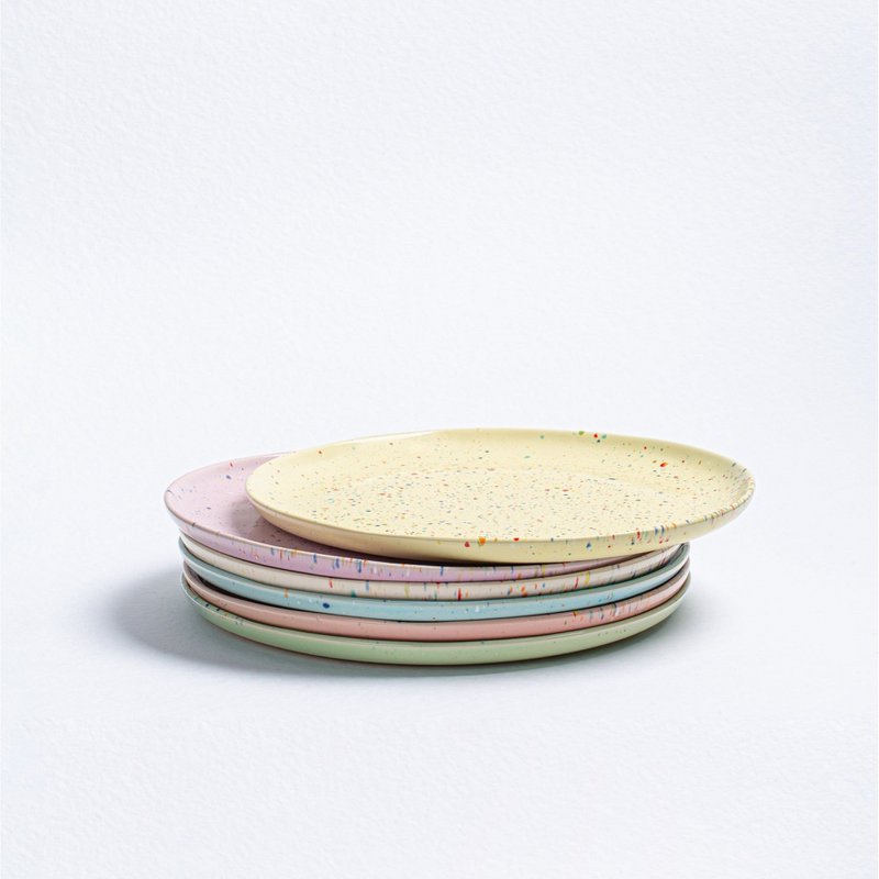New Party Dinner Plate 27cm - Mix 6 Pieces