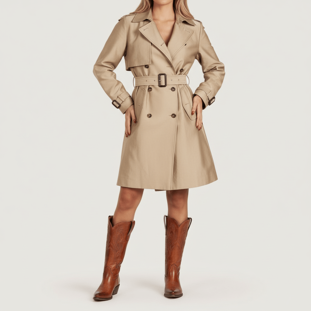 Bottes texanes Bryanna cognac