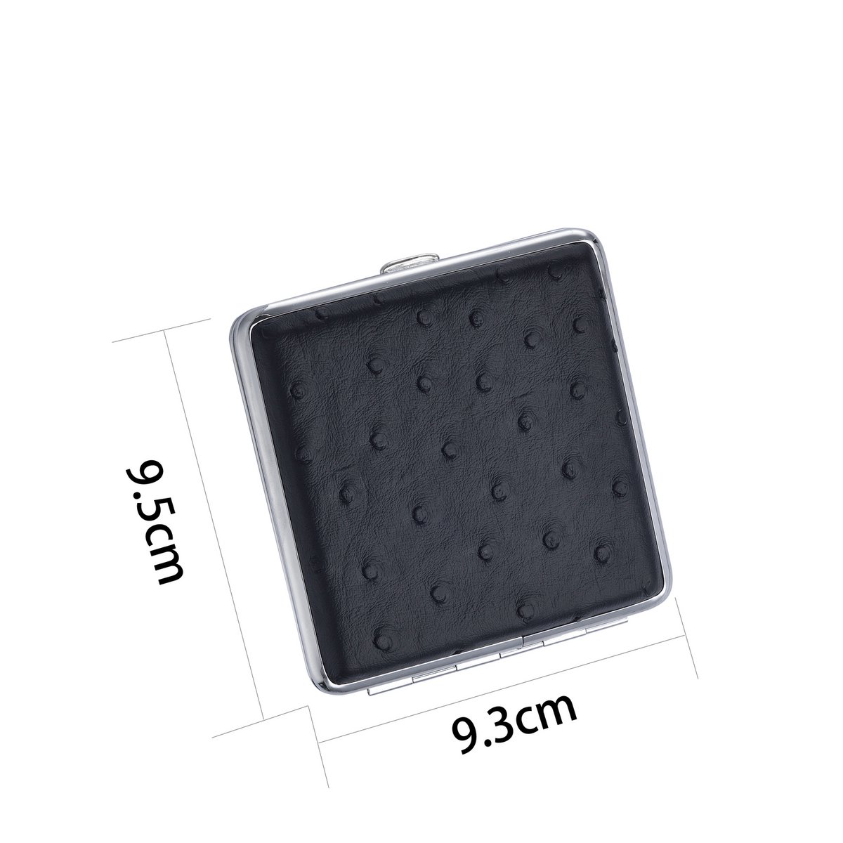 Braune und schwarze Zigarettenetuis x12