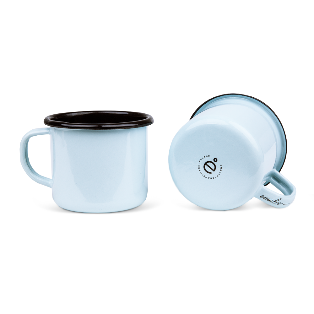 Tazza da caffè smaltata da 0,35l | Pianura B.