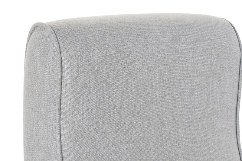 POLTRONA IN ABETE POLIESTERE 67X80X85 GRIGIO CHIARO MB188990