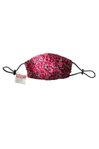 Seiden-Gesichtsmaske "Pink Leopard" Print