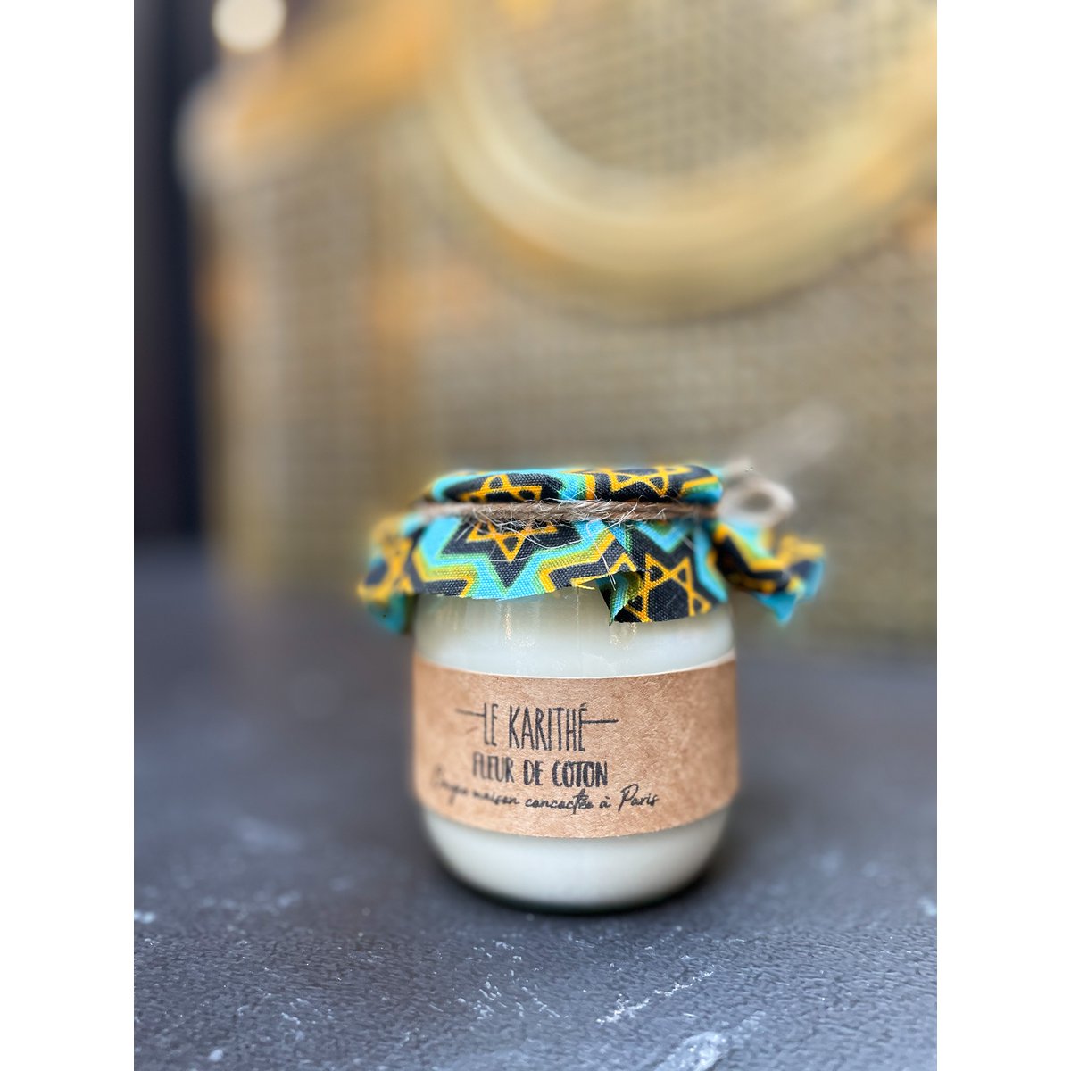 Vela perfumada, Flor de algodón