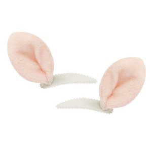 Hairclips Bunny Ears (2/card)