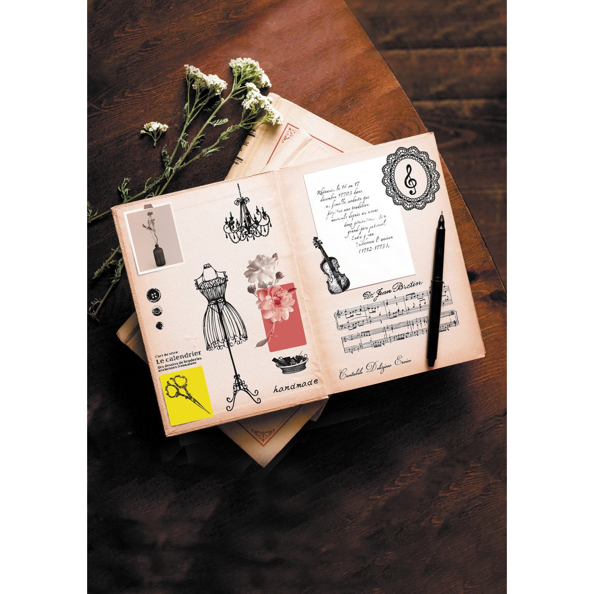 54 KONVOLUT KLARSTEMPEL
