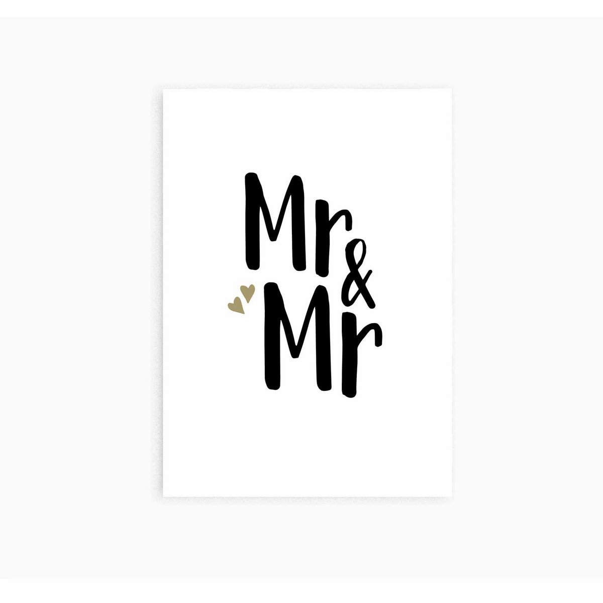 Ansichtkaart || Mr & Mr