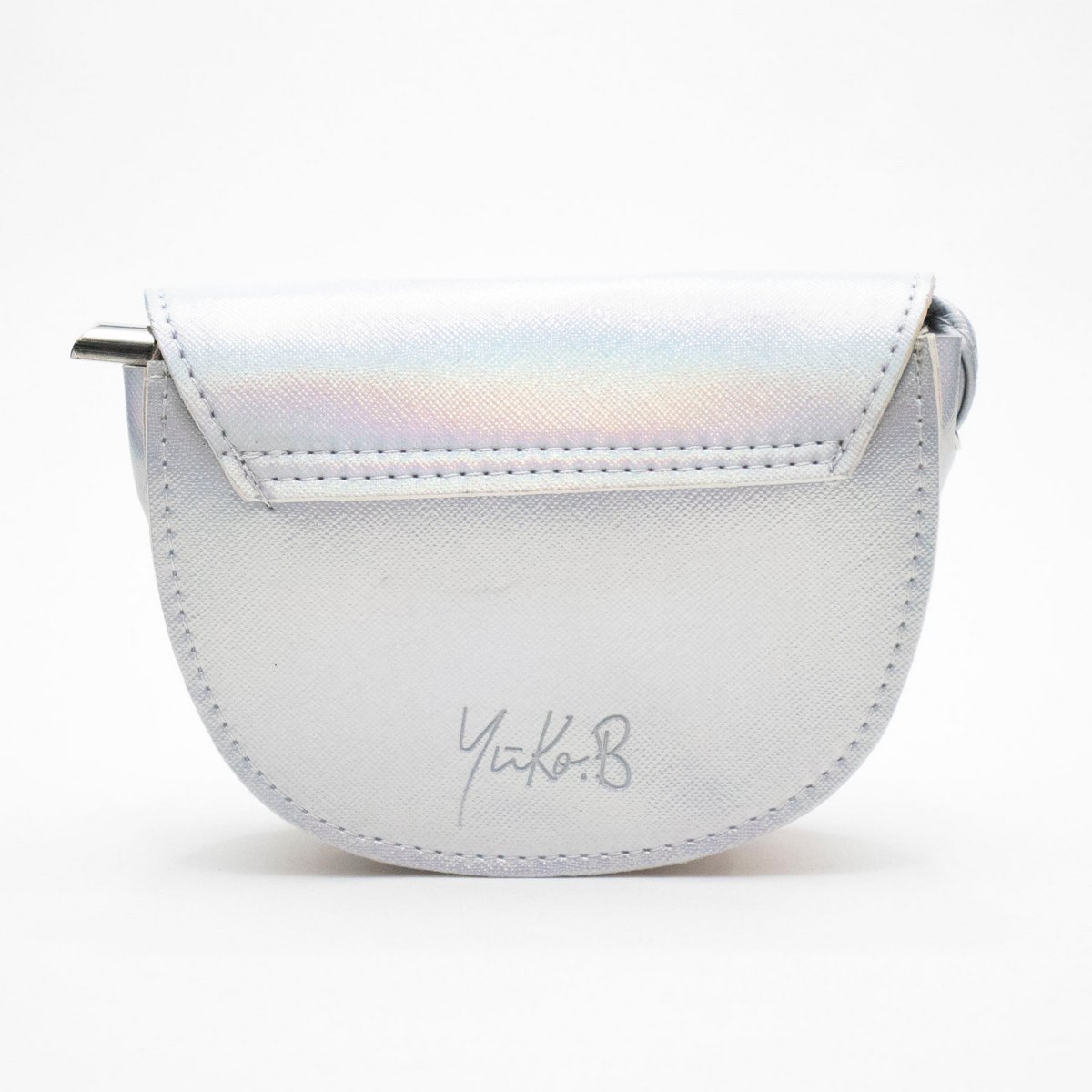 Louise Neon silver gray shoulder bag