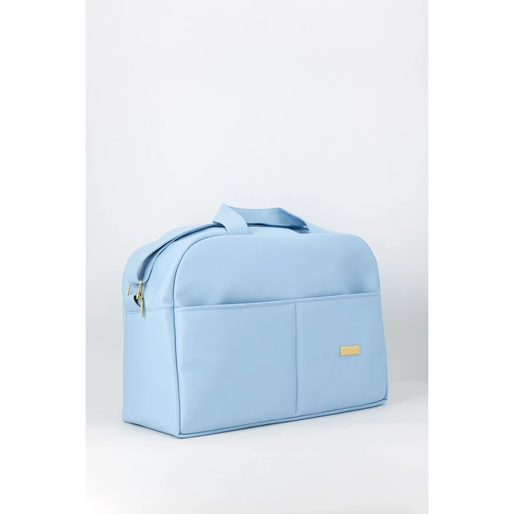 Sac de maternité uni pour bébé, fabriqué avec amour, rose