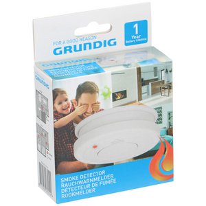 Grundig smoke detector optical 10cm 1 year