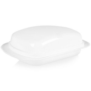 Butter dish plastic 19x13x5.5cm