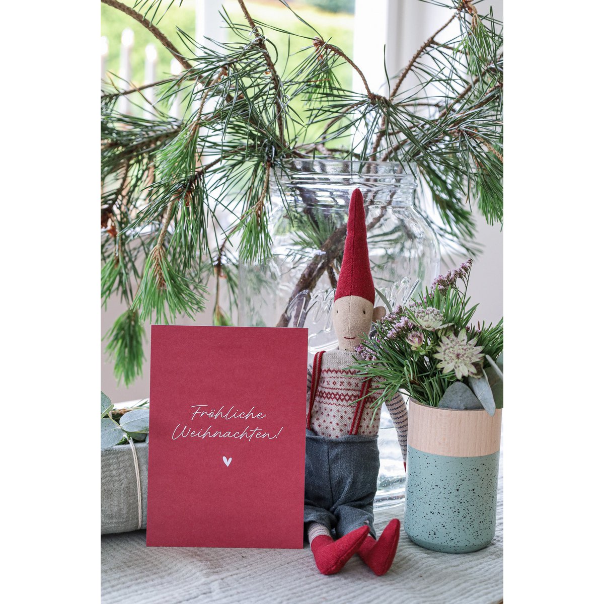 Postkarte - Fröhliche Weihnachten!