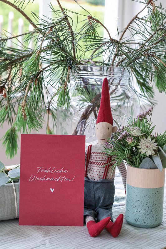 Postkarte - Fröhliche Weihnachten!