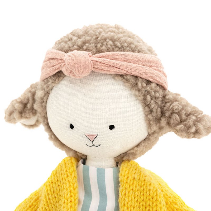 Cotton Plush Toy, Cotti Motti, Zoe the Sheep (30 cm)