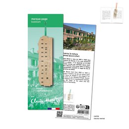 full display 72 metal bookmarks Maison de Giverny Claude Monet