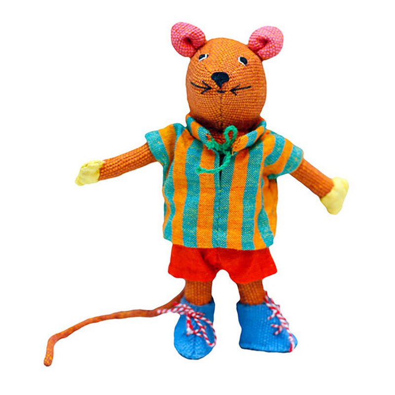 Stofftier Maus kleiner Bruder