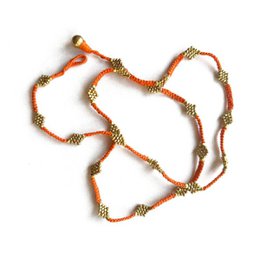collar Dokra hecho a mano "Summerlove"