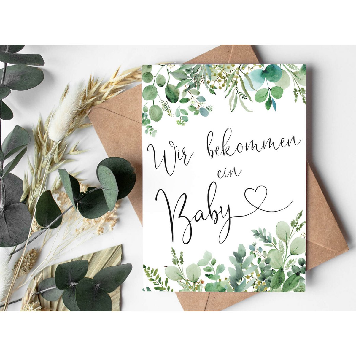 Postcard "Baby" Eucalyptus