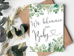 Postcard "Baby" Eucalyptus