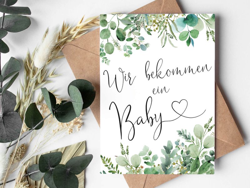 Postcard "Baby" Eucalyptus